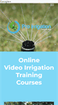 Mobile Screenshot of proirrigationtraining.com